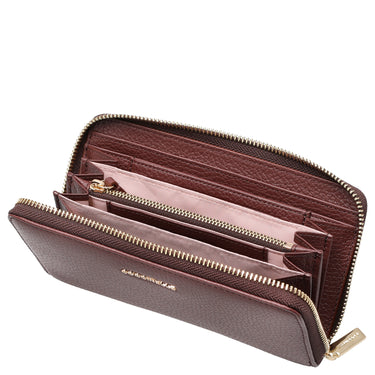 Coccinelle Metallic Soft - Geldbörse 7cc 18 cm (berry) - Ansicht 2