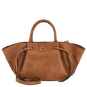 Guess Allegra Satchel - Henkeltasche L 48 cm (cognac)