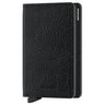 Secrid Vegetable Tanned Slimwallet - Geldbörse RFID 6.8 cm (black black)