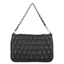 Guess Maxine Quilted Flat Pouch - Schultertasche 24 cm (black) - Ansicht 4