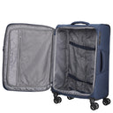 D&N Travel Line 9804 - 4-Rollen-Trolley M 68 cm erw. (dark blue) - Ansicht 6