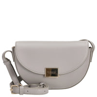 Seidenfelt Ellanda Saddle - Umhängetasche 21 cm (light grey)