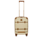 Brics Bellagio - 4-Rollen-Kabinentrolley mit Vortasche 55 cm erw. (cream)