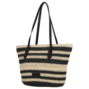 Seidenfelt Savonlinna - Shopper 47 cm (natural straw with black stripes) - Ansicht 2