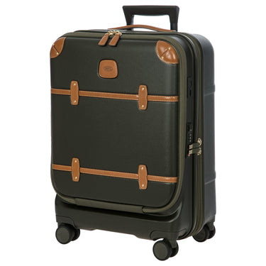 Brics Bellagio - 4-Rollen-Kabinentrolley mit Vortasche 55 cm erw. (olive) - Ansicht 5