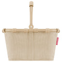 reisenthel carrybag xs - Mini-Einkaufskorb (5 l) 21 cm (cord sand) - Ansicht 3