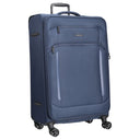 D&N Travel Line 9804 - 4-Rollen-Trolley L 78 cm erw. (dark blue) - Ansicht 5