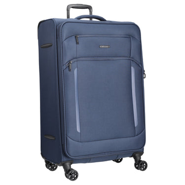 D&N Travel Line 9804 - 4-Rollen-Trolley L 78 cm erw. (dark blue) - Ansicht 5