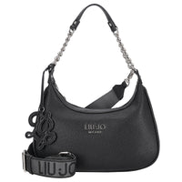Liu Jo Ridhi ECS Hobo S - Bolso de hombro 27 cm (nero/steel)