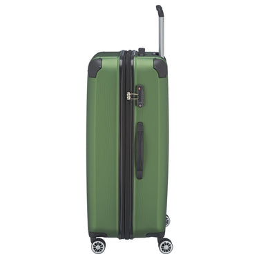 Travelite City - 4-Rollen-Trolley erw. L 77 cm (grün) - Ansicht 3