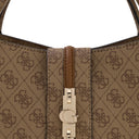 Guess Yvonne Logo Carryall - Henkeltasche 40 cm (latte logo)