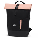 Johnny Urban Luca Small - Rolltop-Rucksack 36 cm (black-rose) - Ansicht 2