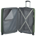 Travelite City - 4-Rollen-Trolley erw. L 77 cm (grün) - Ansicht 6