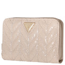 Guess Stacey SLG Medium Zip - Geldbörse 4cc 14 cm (light beige) - Ansicht 3