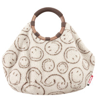 reisenthel shopping loopbag hobo - Einkaufstasche mit Bügel 63.5 cm (smiley teddy chocolate)