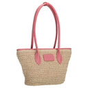 Seidenfelt Savonlinna Tulip - Shopper 33.5 cm (natural straw with pink) - Ansicht 5