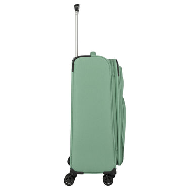 Travelite Kick Off - 4-Rollen-Trolley M 67 cm erw. (Sage Green) - Ansicht 4