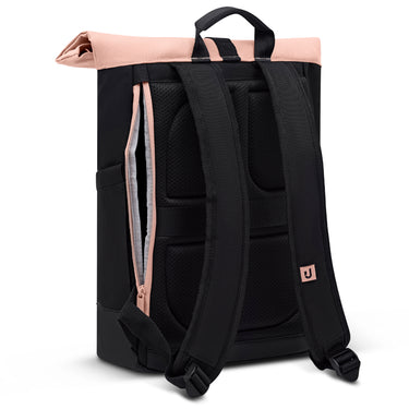 Johnny Urban Luca Small - Rolltop-Rucksack 36 cm (black-rose) - Ansicht 4