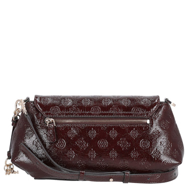 Guess Carmella Crossbody Flap - Umhängetasche (burgundy logo) - Ansicht 4