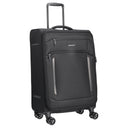 D&N Travel Line 9804 - 4-Rollen-Trolley M 68 cm erw. (black) - Ansicht 5