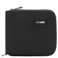 pacsafe RFIDsafe Zip Around Wallet - Geldbörse 6cc 11 cm (jet black)