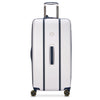 Delsey Paris Cadence Trunk - Trolley de 4 ruedas 80 cm expandible (marfil/azul)