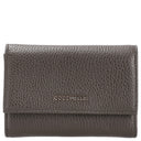 Coccinelle Metallic Soft - Geldbörse 12cc 14 cm (fango)
