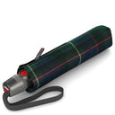 Knirps T.200 M Duomatic - Taschenschirm Regenschirm (check hunter)