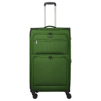 Travelite Cubis - 4-Rollen-Trolley 83 cm erw. (green)