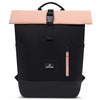 Johnny Urban Luca Small - Rolltop-Rucksack 36 cm (black-rose)
