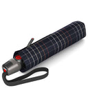 Knirps T.200 M Duomatic - Taschenschirm Regenschirm (check black)
