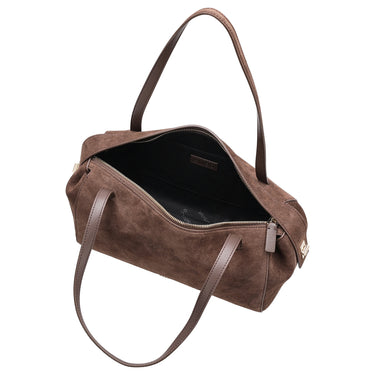 HUGO Women Meelo - Schultertasche S 40 cm (dark brown) - Ansicht 6