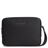 Tommy Hilfiger Business Saffiano Camera Bag - Umhängetasche 24 cm (black)