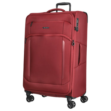 D&N Travel Line 9804 - 4-Rollen-Trolley L 78 cm erw. (dark red) - Ansicht 2