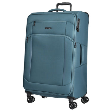 D&N Travel Line 9804 - 4-Rollen-Trolley L 78 cm erw. (petrol) - Ansicht 2