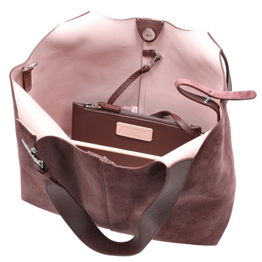 Coccinelle C-Easy Suede - Shopper 31 cm (berry/berry) - Ansicht 6