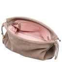 Coccinelle Lidia Suede Bim - Schultertasche 31 cm (warm taupe) - Ansicht 6