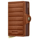 Secrid Twinwallet Emboss Lines - Kreditkartenetui 12cc 10.2 cm RFID (cognac+)