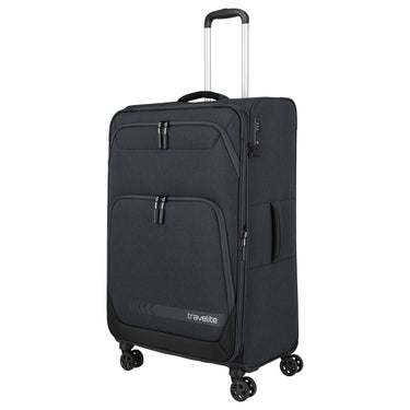 Travelite Kick Off - 4-Rollen-Trolley L 78 cm erw. (d'anthracite) - Ansicht 6