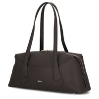 BOSS Women Lenah New Bowling - Bolso de hombro (dark brown)