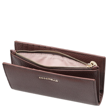 Coccinelle Metallic Soft - Geldbörse 12cc 16 cm (berry) - Ansicht 5