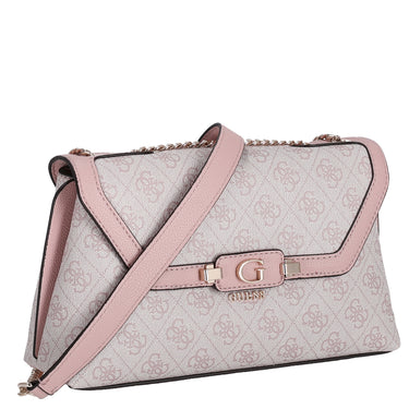 Guess Lindsey XBody Flap - Umhängetasche 27 cm (orchid logo) - Ansicht 5