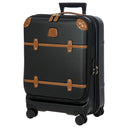 Brics Bellagio - 4-Rollen-Kabinentrolley mit Vortasche 55 cm erw. (black/tan) - Ansicht 2