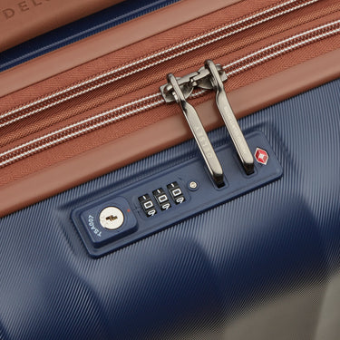 Delsey Paris Carrousel 2 - 4-Rollen-Kabinentrolley Slim S 55 cm erw. (blau) - Ansicht 4