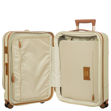 Brics Bellagio - 4-Rollen-Kabinentrolley mit Vortasche 55 cm erw. (cream) - Ansicht 6