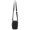 Delsey Paris Shadow 5.0 - Bolso bandolera 20 cm expandible (negro)