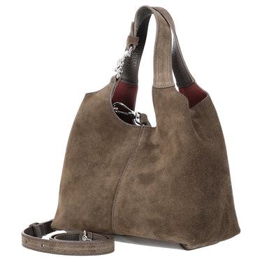 Coccinelle C-Easy Suede - Henkeltasche S 20 cm (fango/fango) - Ansicht 2