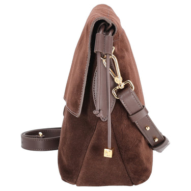 Coccinelle Lidia Suede Bim - Schultertasche 31 cm (brunette/brunet) - Ansicht 3