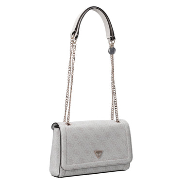 Guess Noelle II Convertible Xbody Flap - Umhängetasche 24 cm (bone logo) - Ansicht 5