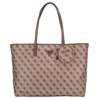 Guess Adrian Logo Large Tote - Bolso shopper L 48 cm (latte logo)